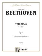 Trio No. 6, in E flat Major, Op. 70, No. 2 (Piano) 