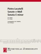 Sonate en mi mineur Standard