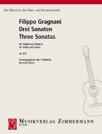 Trois sonates op. 8/2 Standard