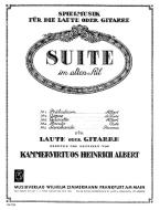 Suite dans le style ancien 