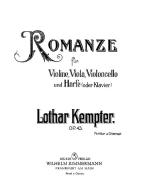 Romance op. 43 