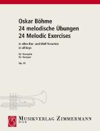 24 exercices mélodiques dans tous les tons op. 20 Standard