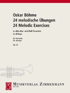 24 exercices mélodiques dans tous les tons op. 20 Standard