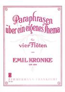 Paraphrases sur un propre thème op. 184 