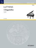 5 Bagatelles Op. 49 Download