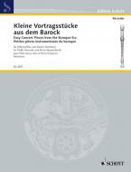 Kleine Vortragsstücke für Alt-Blockflöte und Klavier 