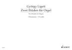 Deux etudes pour orgue Download