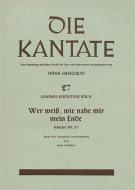 Wer weiss, wie nahe mir mein Ende Download