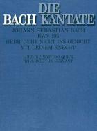 Herr, gehe nicht ins Gericht mit deinem Knecht Standard