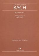 Sonate en ut majeur Standard