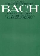 Sonate en trio en mi mineur 