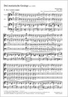 3 chants mariaux 