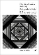 Hymne; 3 chants sacrés; fugue supplémentaire "Laßt sein heilig Lob uns singen" 