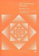 Hymne; 3 chants sacrés; fugue supplémentaire "Laßt sein heilig Lob uns singen" 