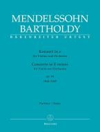 Concerto en mi mineur op. 64 Standard