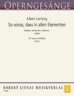 So wisse, dass in allen Elementen (Undine) Standard