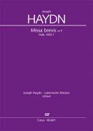 Missa brevis en fa majeur Standard