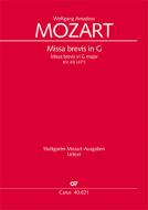 Missa brevis en Sol majeur Download