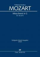 Missa brevis en Sol majeur Standard