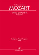 Missa brevis en ré mineur Standard