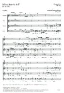 Missa brevis en fa majeur 