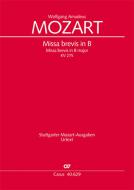 Missa brevis en si bémol majeur Standard