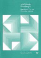 Messe en fa majeur pour choeur d'hommes 