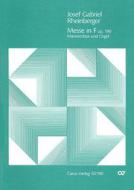 Messe en fa majeur pour choeur d'hommes 