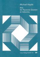 Aria de Passione Domine et Adventu (Ihr Himmel taut herab) 