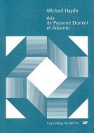 Aria de Passione Domine et Adventu (Ihr Himmel taut herab) 
