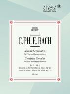 Complete Sonatas 1: Sonatas in G major Wq 123 and in E minor Wq 124 