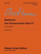 Trois sonates pour piano WoO 47 