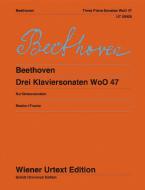 Trois sonates pour piano WoO 47 