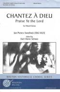 Chantez à Dieu 