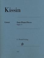 4 Piano Pieces op. 1 
