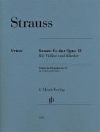 Sonata in E flat major Op. 18 