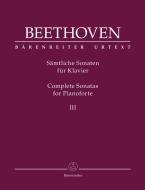 L'intégrale des sonates pour piano III Standard