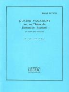 4 Variations sur Un Theme de Scarlatti 