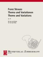 Theme and Variations op. 13 Standard