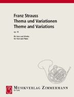Theme and Variations op. 13 Standard