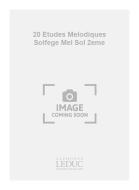 20 Etudes Melodiques Solfege à 3 Cles Melanges Version E 