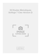 20 Etudes Melodiques Solfege 