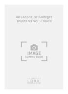 40 Lecons de Solfege sans Accompaniment Vol. 2 