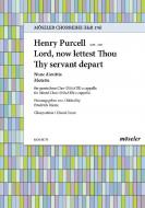 Lord, now lettest Thou Thy servant depart Z 230/8 Download