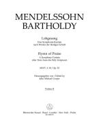 Lobgesang (chant de louange) op. 52 MWV A18 Standard