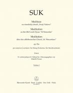 Méditation basée sur le vieux choral tchèque "St. Wenzeslaus" op. 35a 
