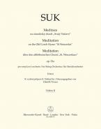 Méditation basée sur le vieux choral tchèque "St. Wenzeslaus" op. 35a 