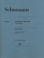 Cycle de chansons op. 24 