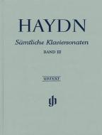 Edition intégrale des Sonates pour piano volume 3 