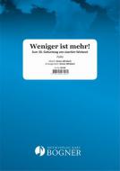 Weniger ist mehr! 